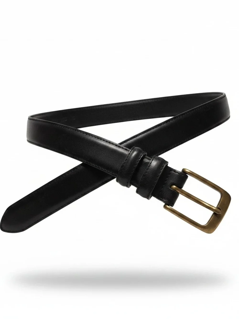Dockers Black Full Grain Leather Belt - 34